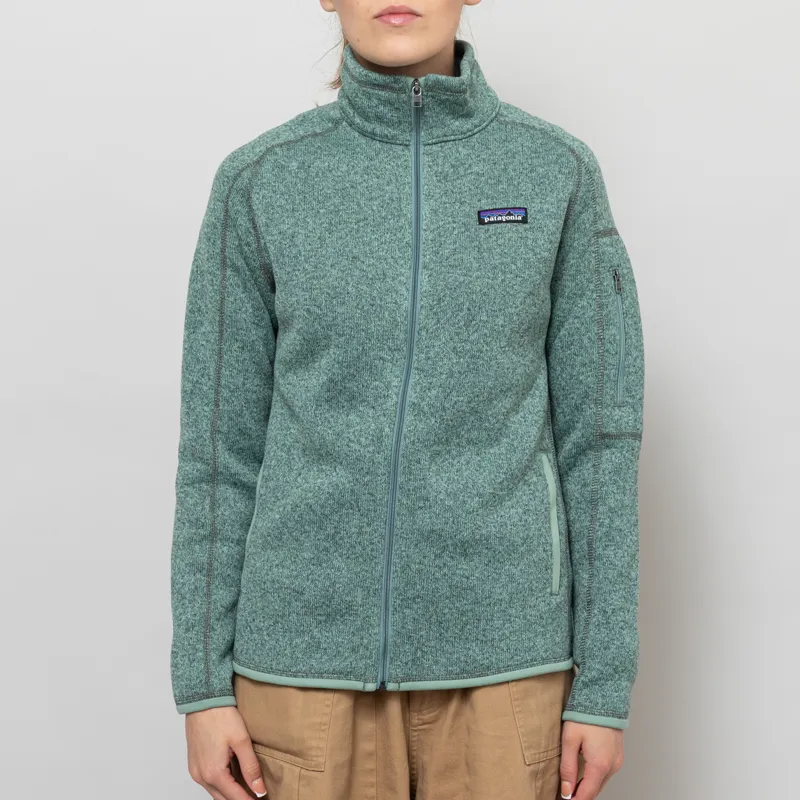 Patagonia Womens Better Sweater Jacket Ellwood Green