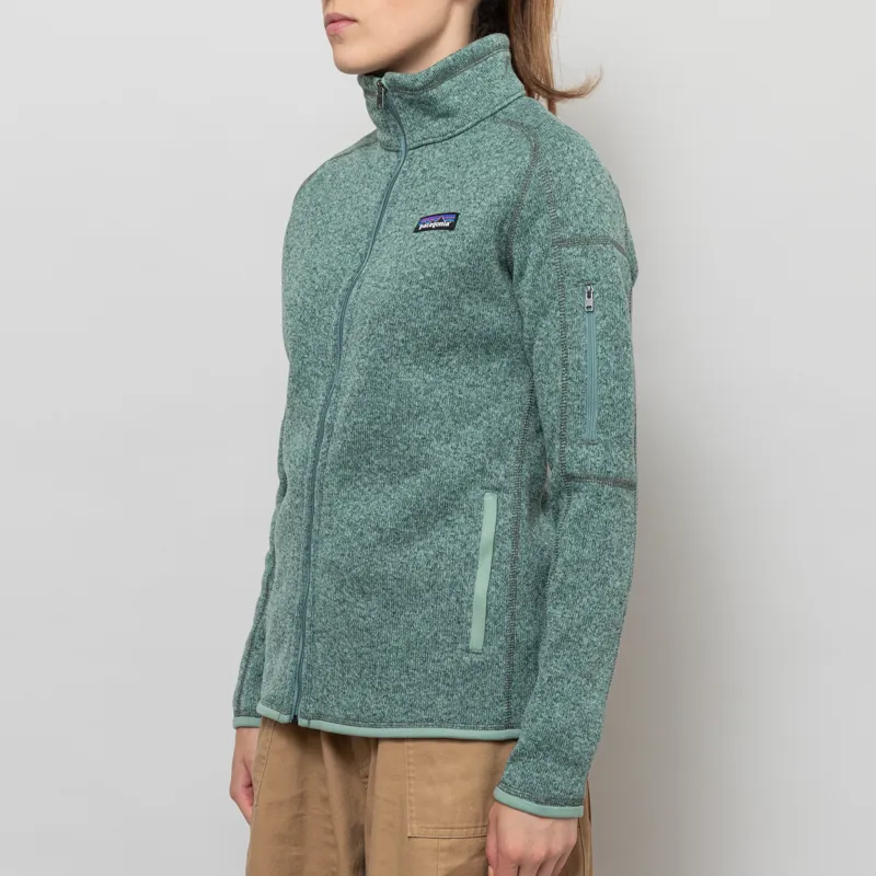 Patagonia Womens Better Sweater Jacket Ellwood Green-1