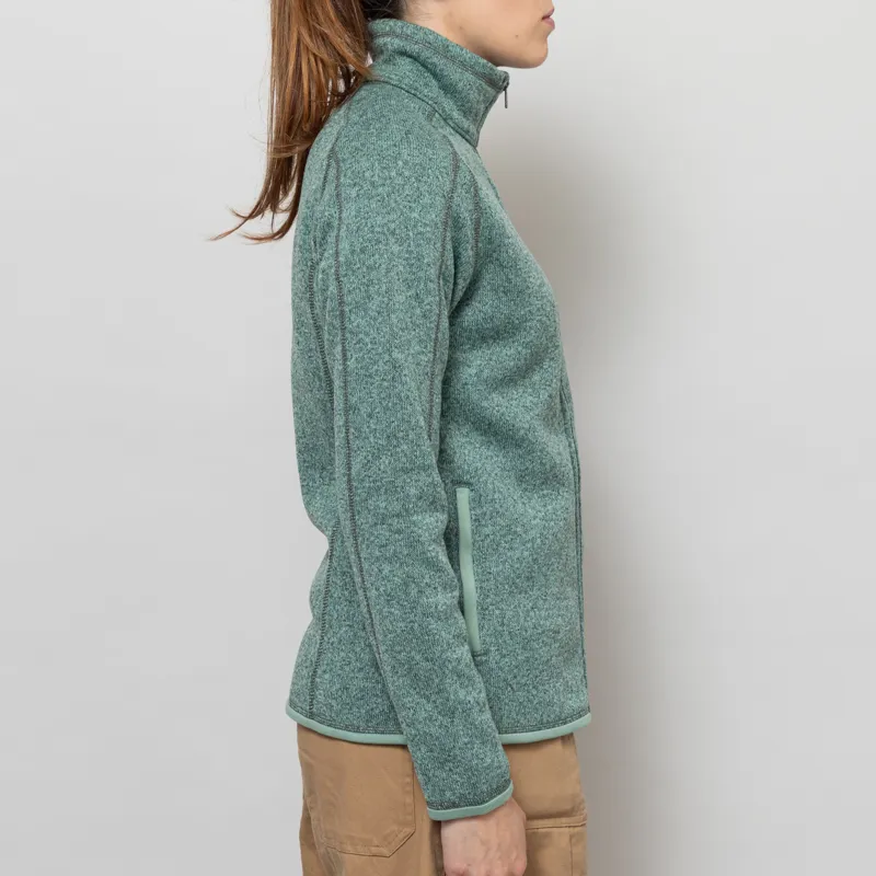 Patagonia Womens Better Sweater Jacket Ellwood Green-4