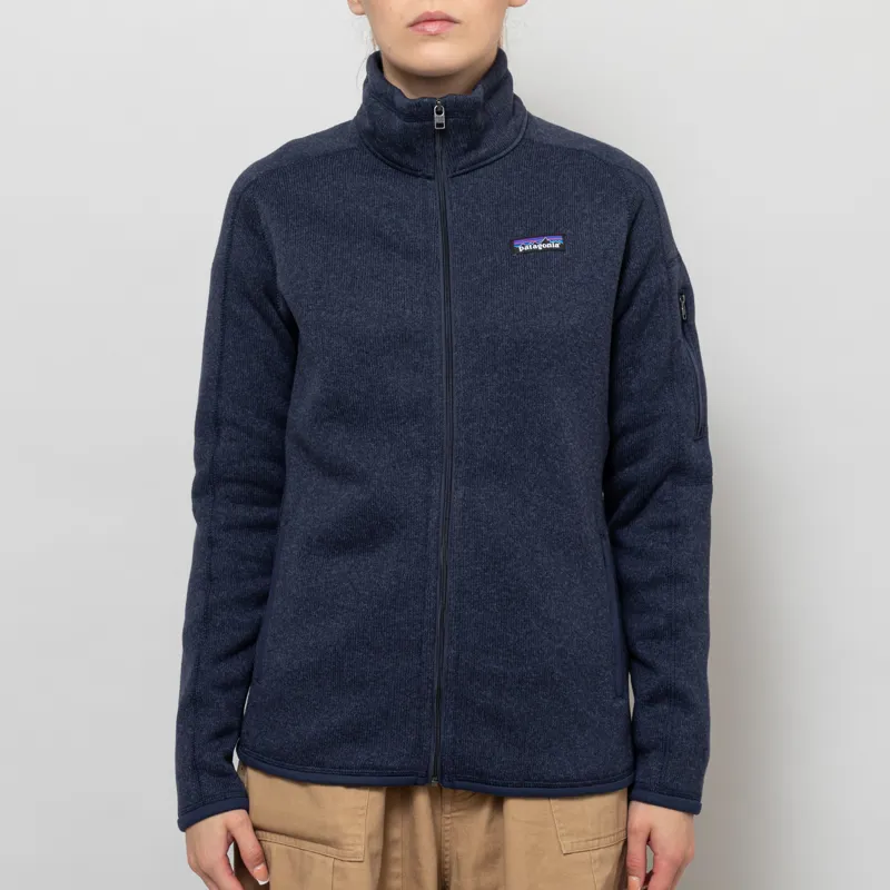 Patagonia Womens Better Sweater Jacket New Navy