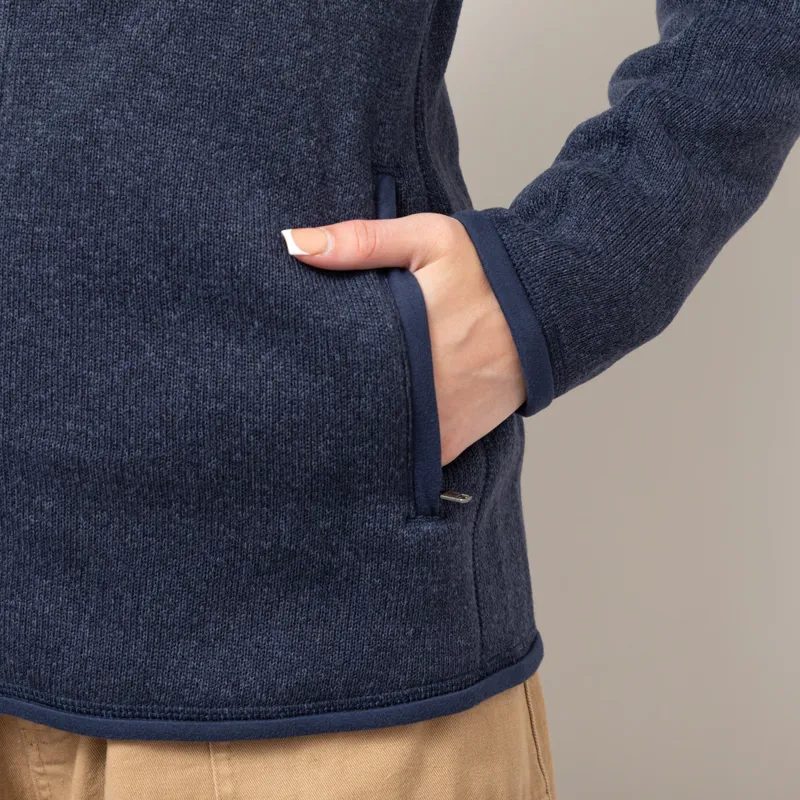 Patagonia Womens Better Sweater Jacket New Navy-10