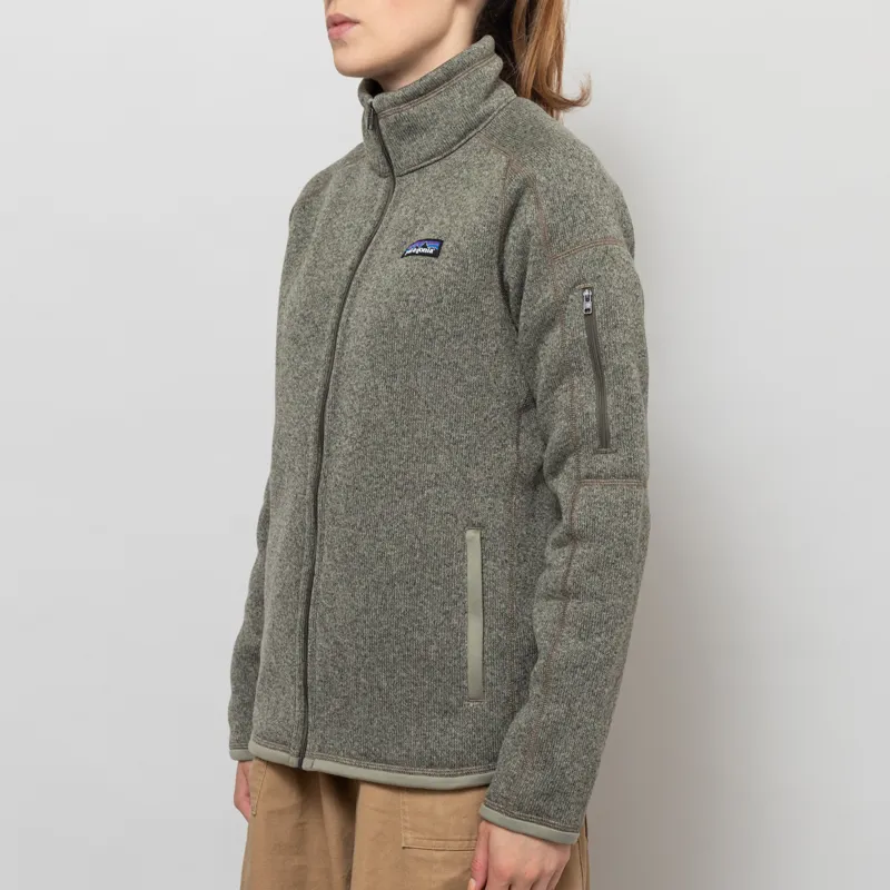 Patagonia Womens Better Sweater Jacket River Rock Green-1