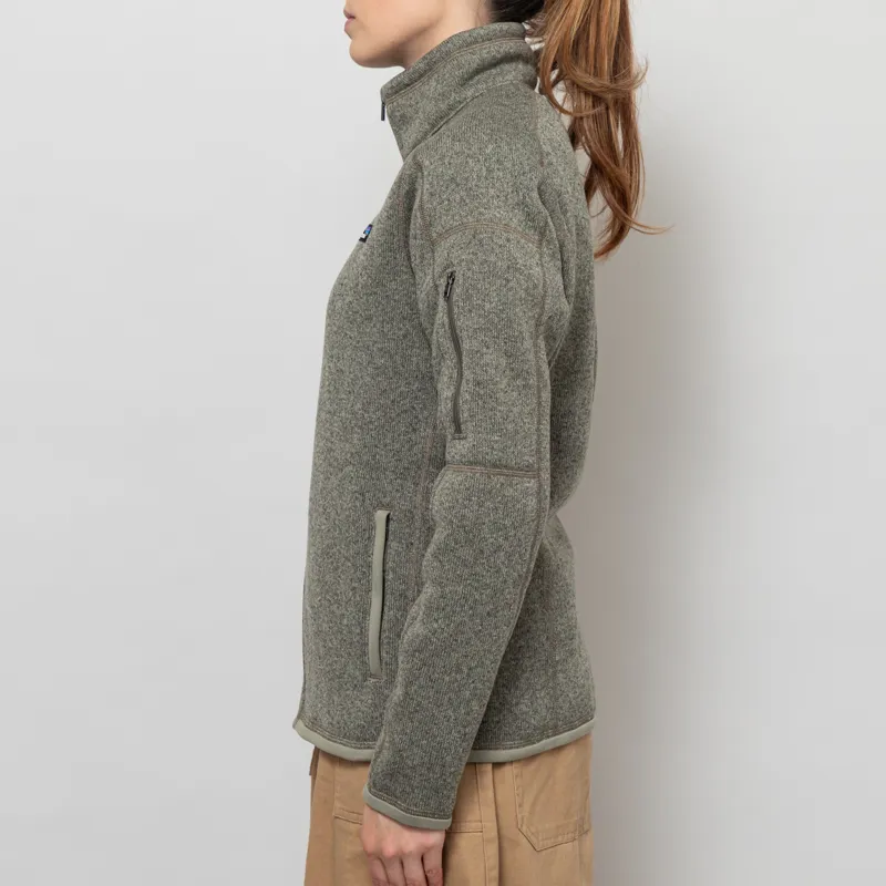 Patagonia Womens Better Sweater Jacket River Rock Green-2