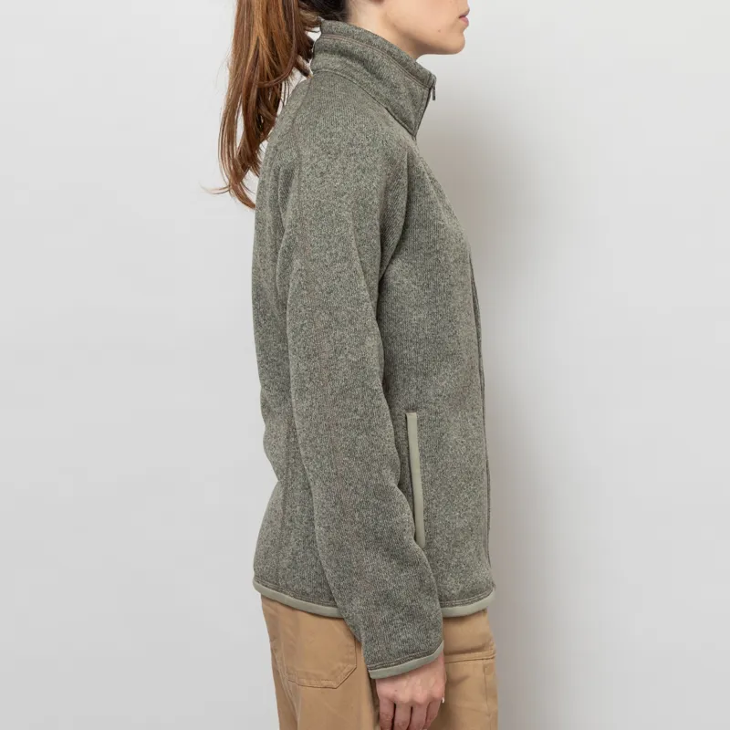 Patagonia Womens Better Sweater Jacket River Rock Green-4