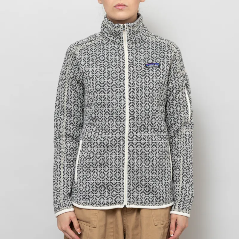 Patagonia Womens Better Sweater Jacket Scales Natural