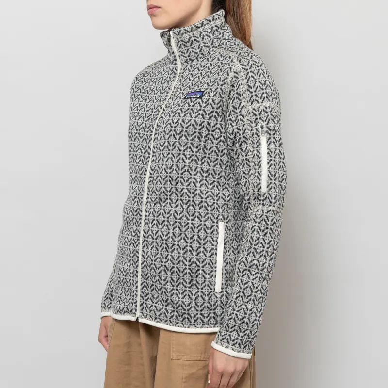 Patagonia Womens Better Sweater Jacket Scales Natural-1