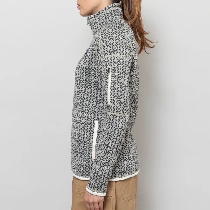 Patagonia Womens Better Sweater Jacket Scales Natural-2