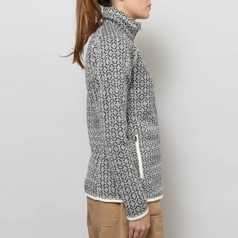 Patagonia Womens Better Sweater Jacket Scales Natural-4