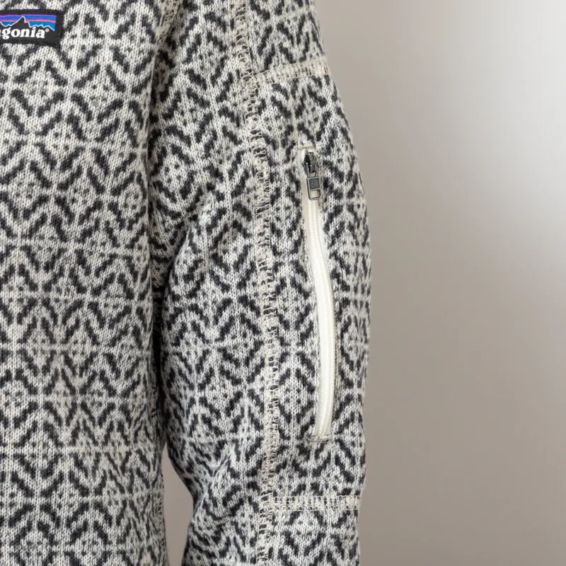 Patagonia Womens Better Sweater Jacket Scales Natural-8