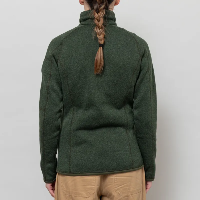 Patagonia Womens Better Sweater Jacket Torrey Pine Green-3