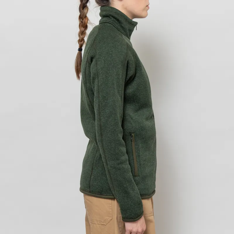 Patagonia Womens Better Sweater Jacket Torrey Pine Green-4