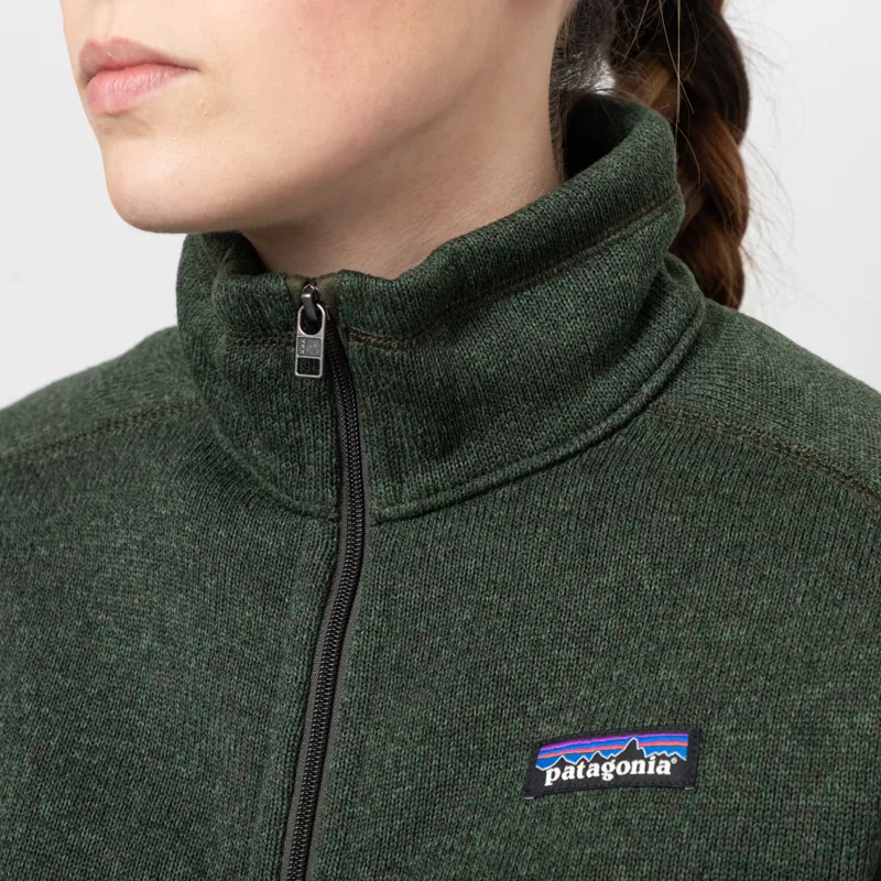 Patagonia Womens Better Sweater Jacket Torrey Pine Green-5