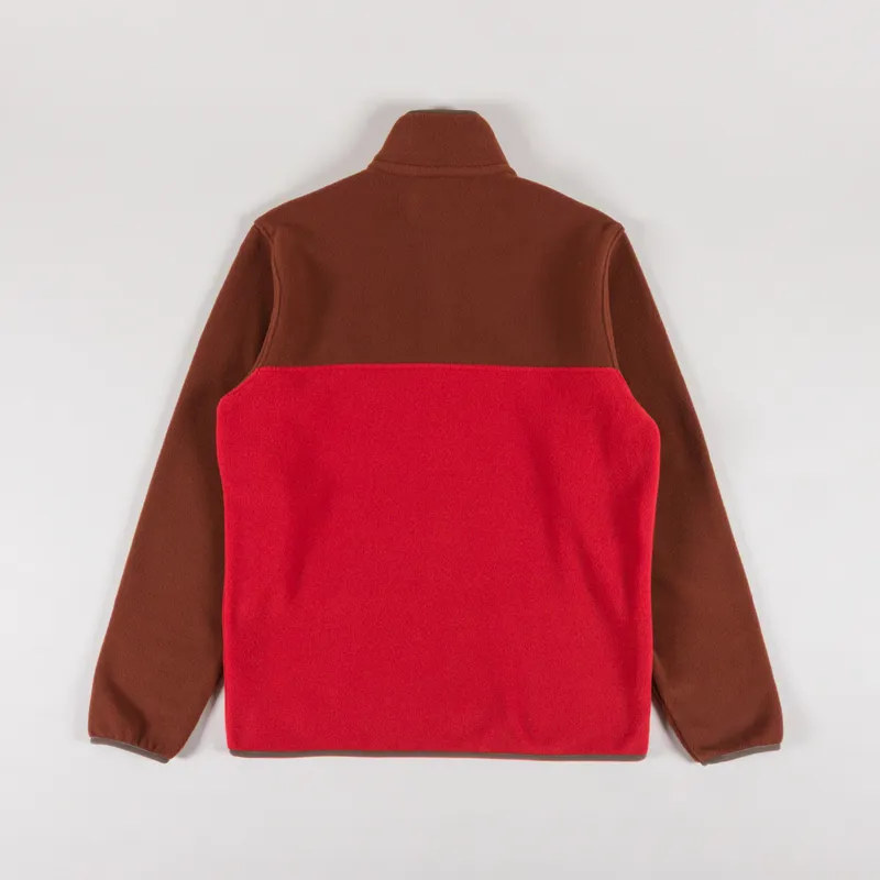Patagonia Lightweight Synchilla Snap-T Fleece Pullover Amanita Red-1