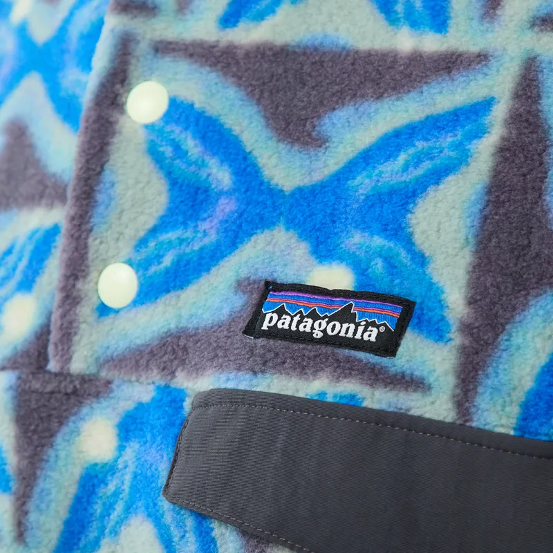 Patagonia Lightweight Synchilla Snap-T Fleece Pullover Deep Freeze Forge Grey-5