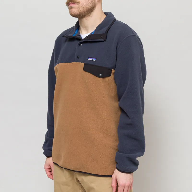 Patagonia Lightweight Synchilla Snap-T Fleece Pullover Deer Brown-1