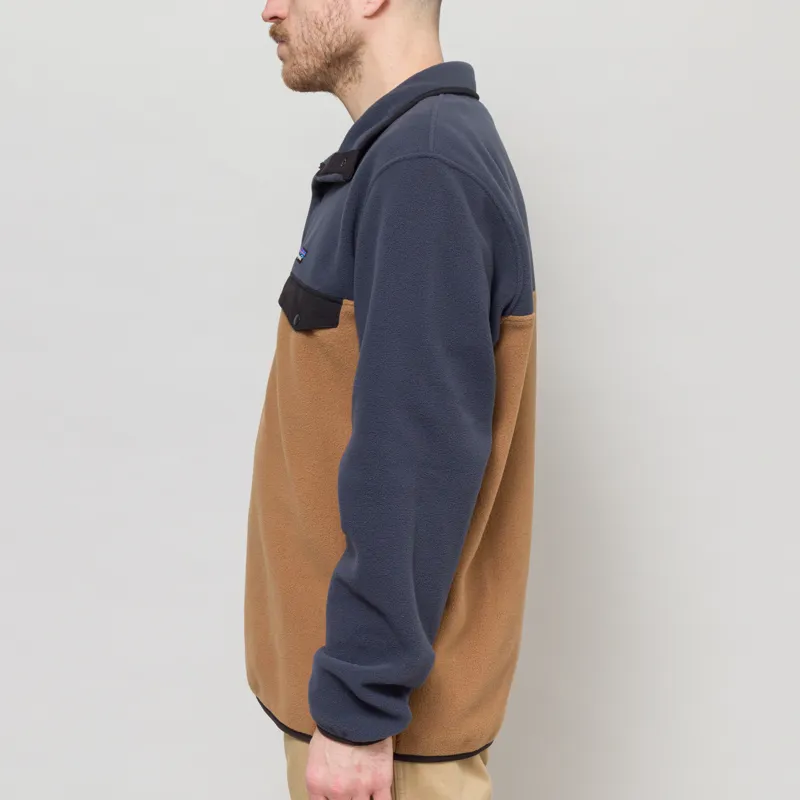 Patagonia Lightweight Synchilla Snap-T Fleece Pullover Deer Brown-2