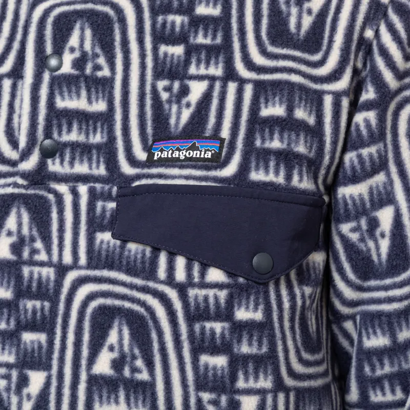 Patagonia Lightweight Synchilla Snap-T Fleece Pullover Flow Sunken Blue-7