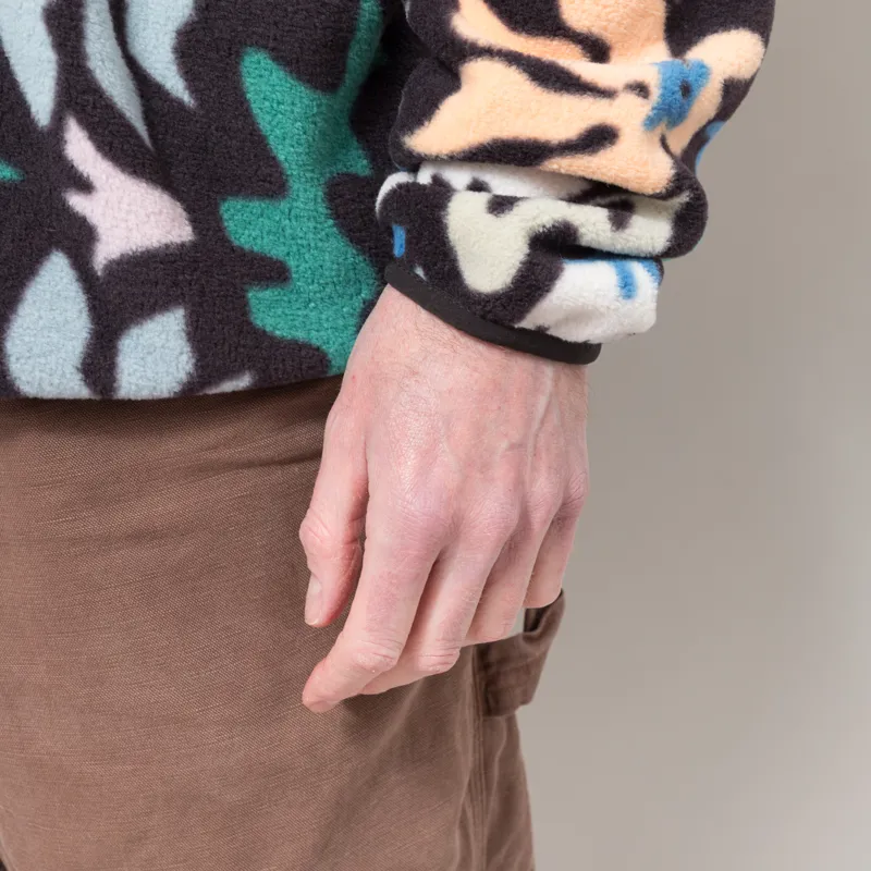 Patagonia Lightweight Synchilla Snap-T Fleece Pullover Kaleido Black-7