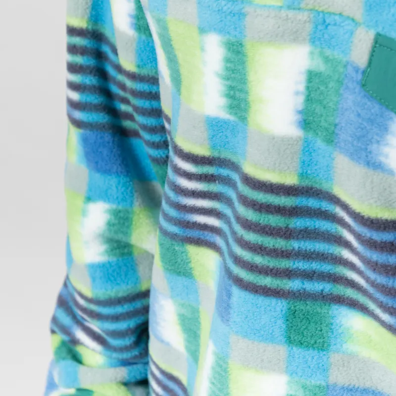 Patagonia Lightweight Synchilla Snap-T Fleece Pullover Painted Lines Shore Blue-8