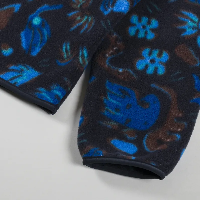 Patagonia Lightweight Synchilla Snap-T Fleece Pullover Across Oceans Pitch Blue-7