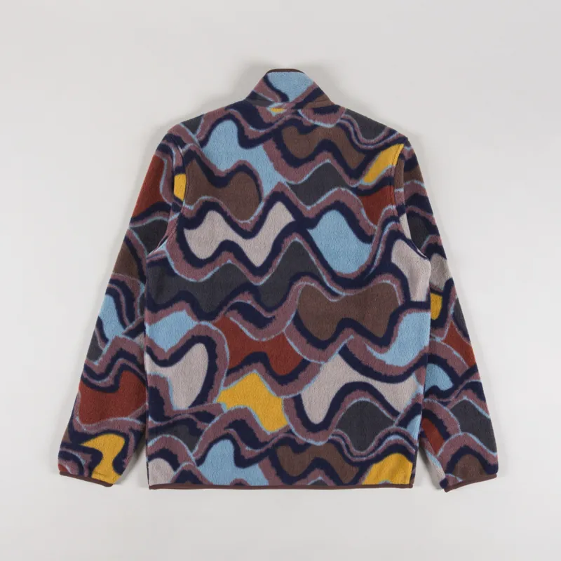 Patagonia Lightweight Synchilla Snap-T Fleece Pullover Currents Dulse Mauve-1