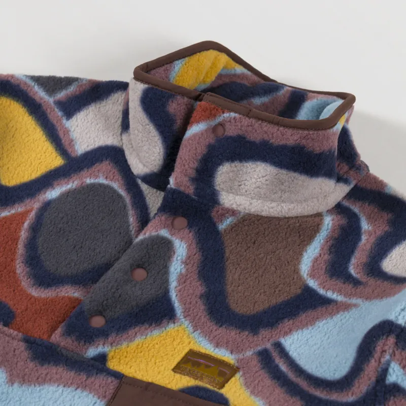 Patagonia Lightweight Synchilla Snap-T Fleece Pullover Currents Dulse Mauve-4