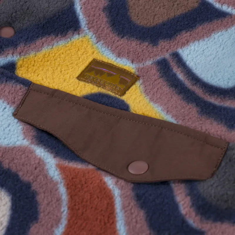 Patagonia Lightweight Synchilla Snap-T Fleece Pullover Currents Dulse Mauve-5