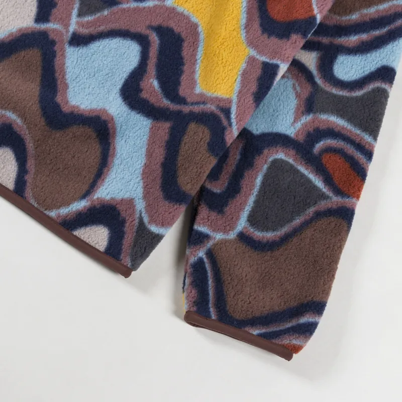 Patagonia Lightweight Synchilla Snap-T Fleece Pullover Currents Dulse Mauve-8