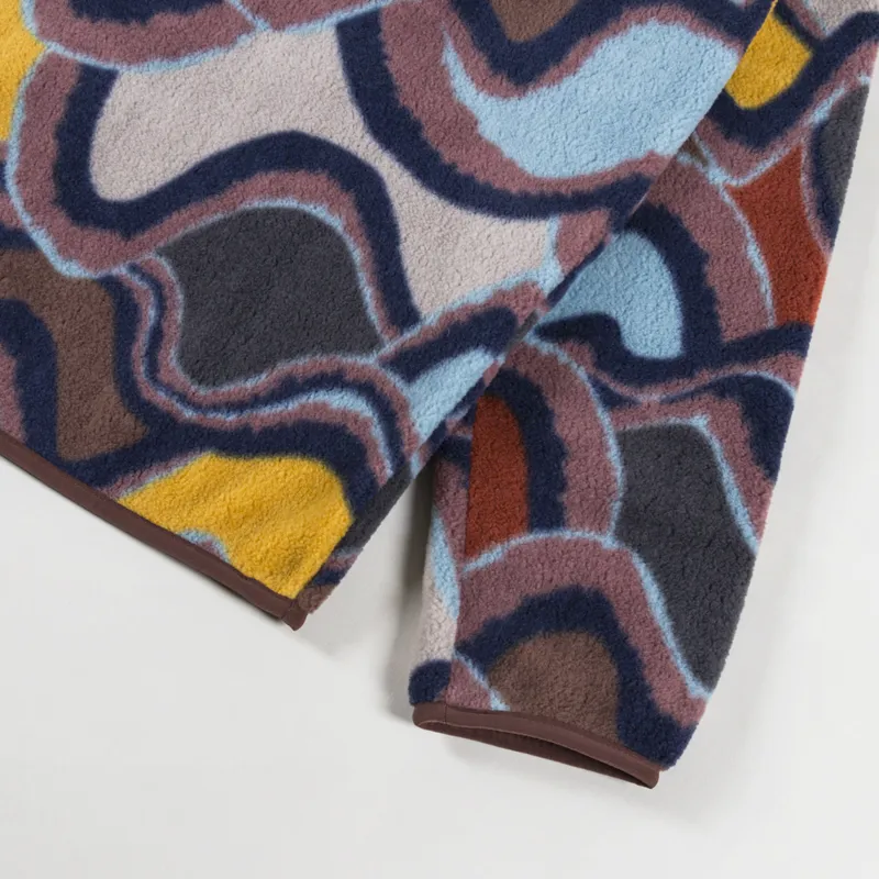 Patagonia Lightweight Synchilla Snap-T Fleece Pullover Currents Dulse Mauve-7