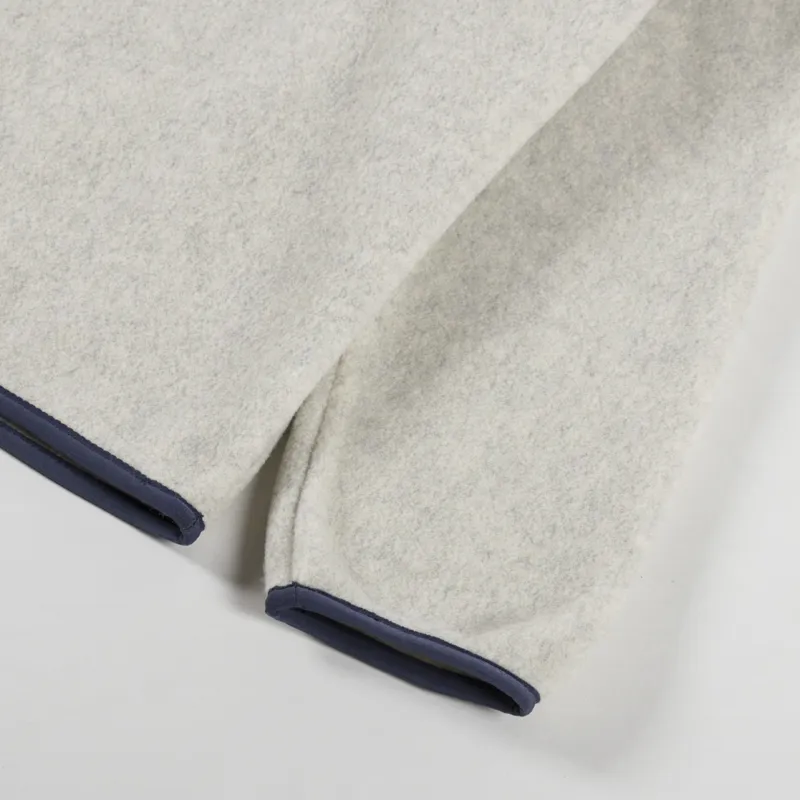 Patagonia Lightweight Synchilla Snap-T Fleece Pullover Oatmeal Heather Smolder Blue-6