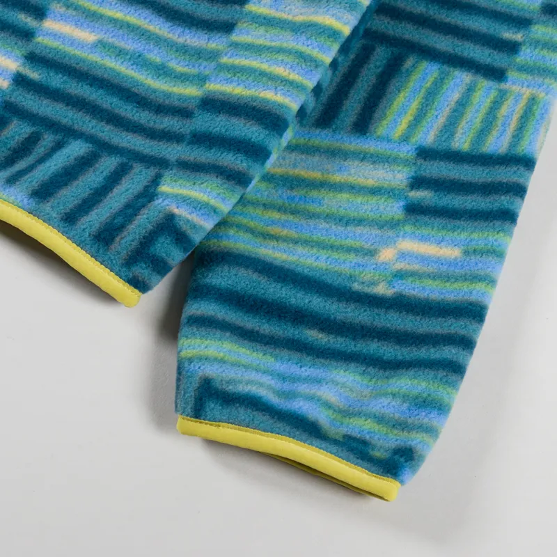 Patagonia Lightweight Synchilla Snap-T Fleece Pullover Quilty Fitz Wetland Blue-6