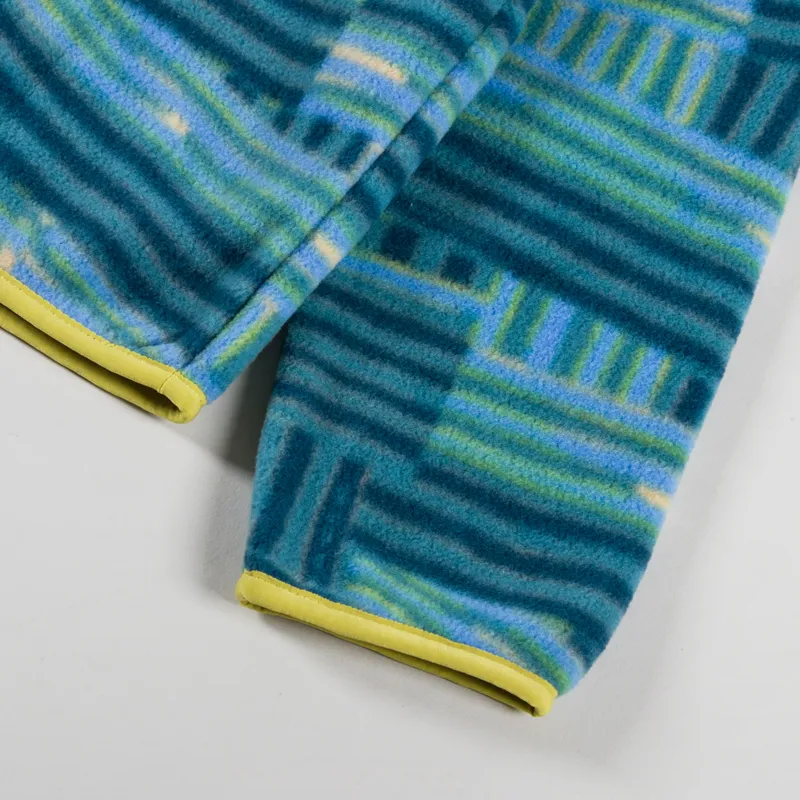 Patagonia Lightweight Synchilla Snap-T Fleece Pullover Quilty Fitz Wetland Blue-5