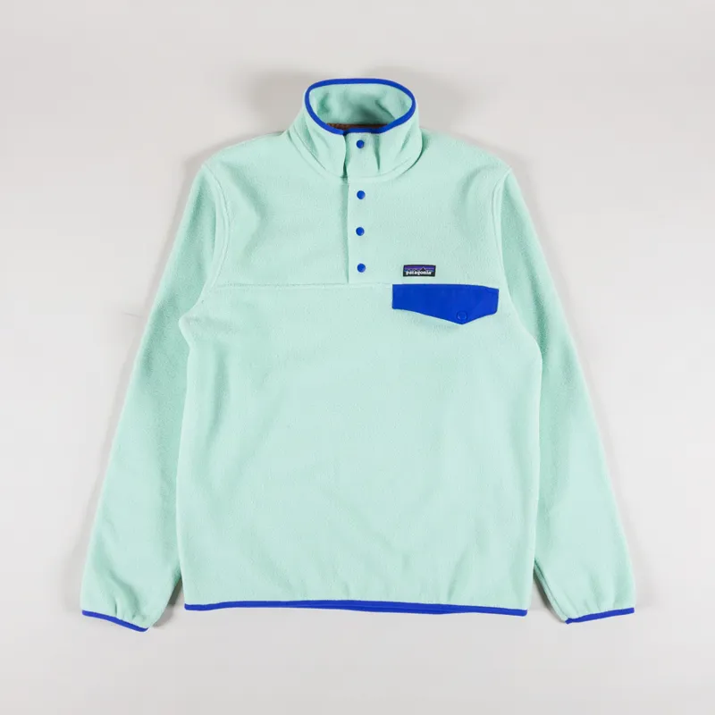 Patagonia Lightweight Synchilla Snap-T Fleece Pullover Rinsed Green