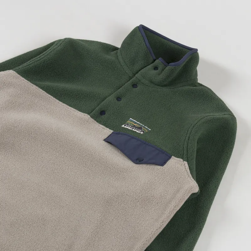 Patagonia Lightweight Synchilla Snap-T Fleece Pullover Seabird Grey-2