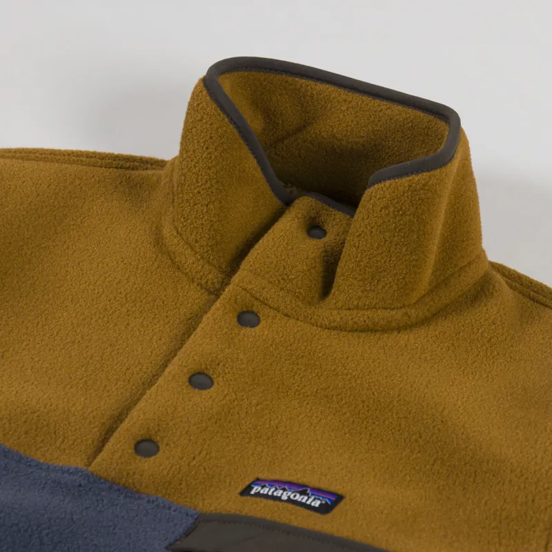 Patagonia Lightweight Synchilla Snap-T Fleece Pullover Shelter Brown-4