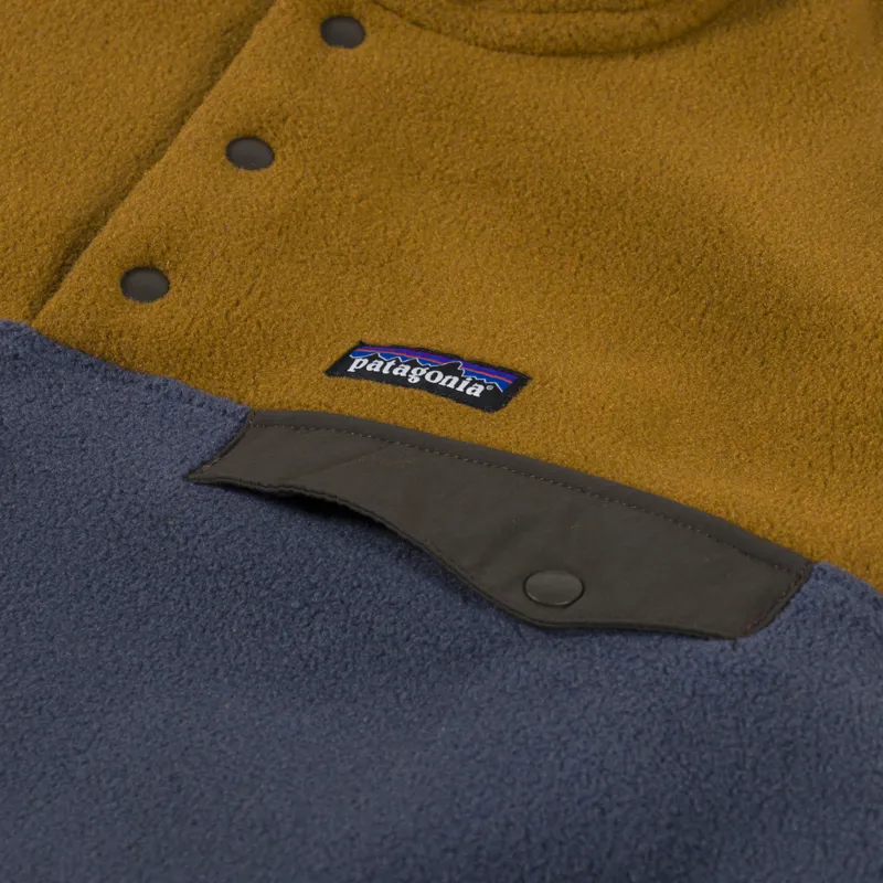 Patagonia Lightweight Synchilla Snap-T Fleece Pullover Shelter Brown-5