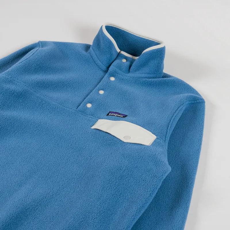 Patagonia Lightweight Synchilla Snap-T Fleece Pullover Still Blue-2