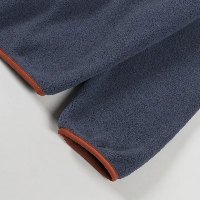 Patagonia Lightweight Synchilla Snap-T Fleece Pullover Smolder Blue Burnished Red-6