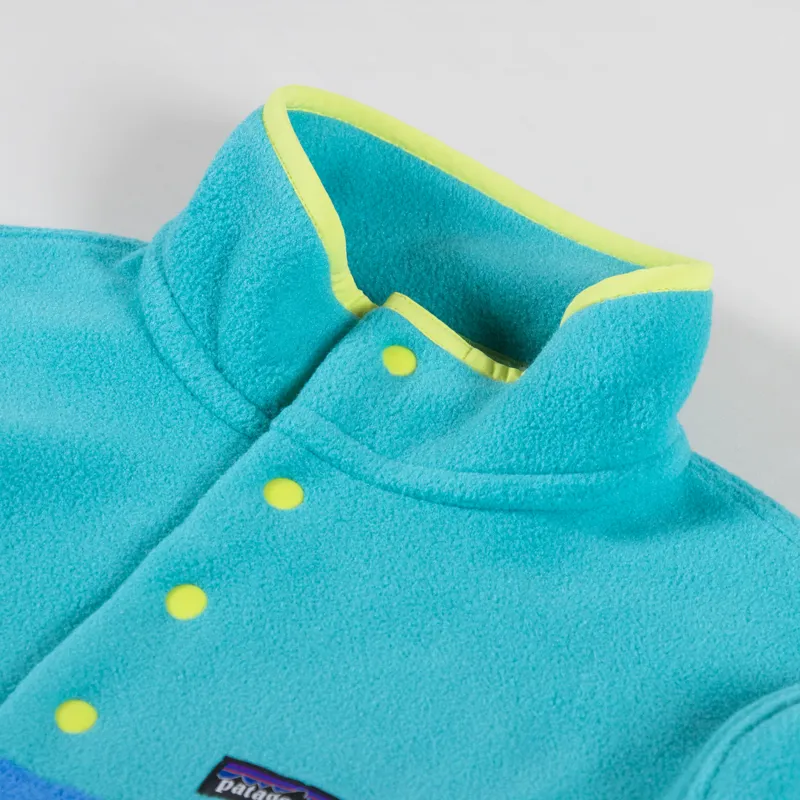 Patagonia Lightweight Synchilla Snap T Fleece Pullover Vessel Blue