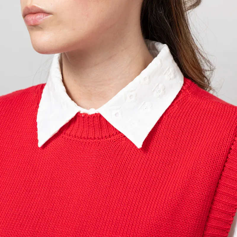 Rita Row Womens Pilea Vest Red-5