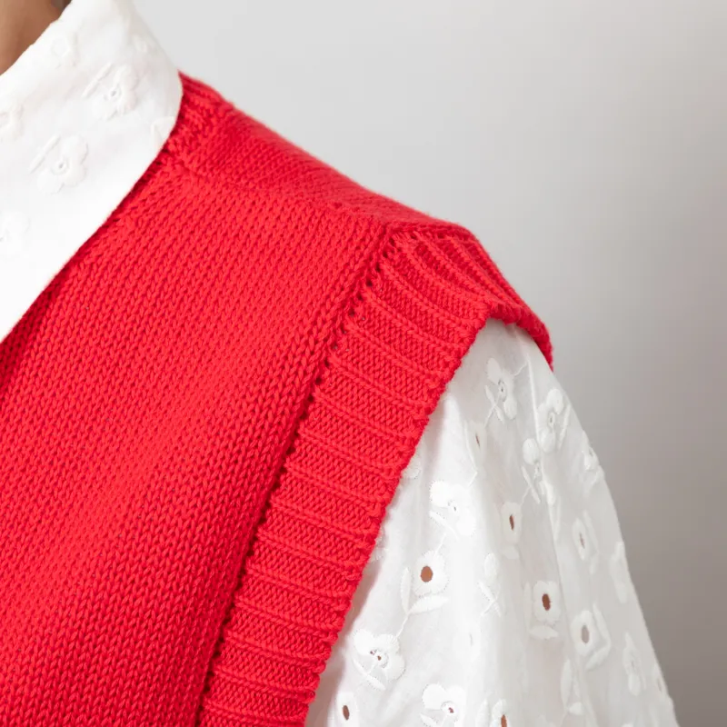 Rita Row Womens Pilea Vest Red-7