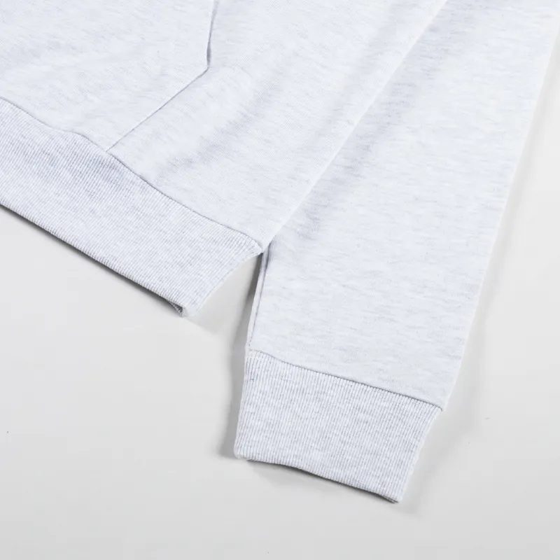 Postal Anarchy Hoodie Marl Grey-7