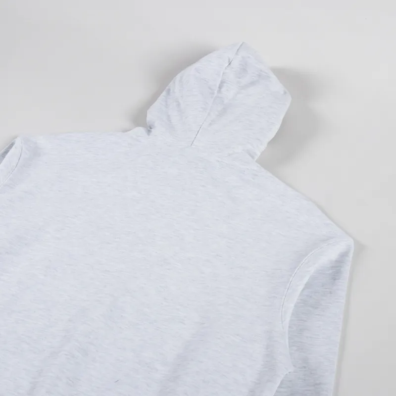 Postal Anarchy Hoodie Marl Grey-3