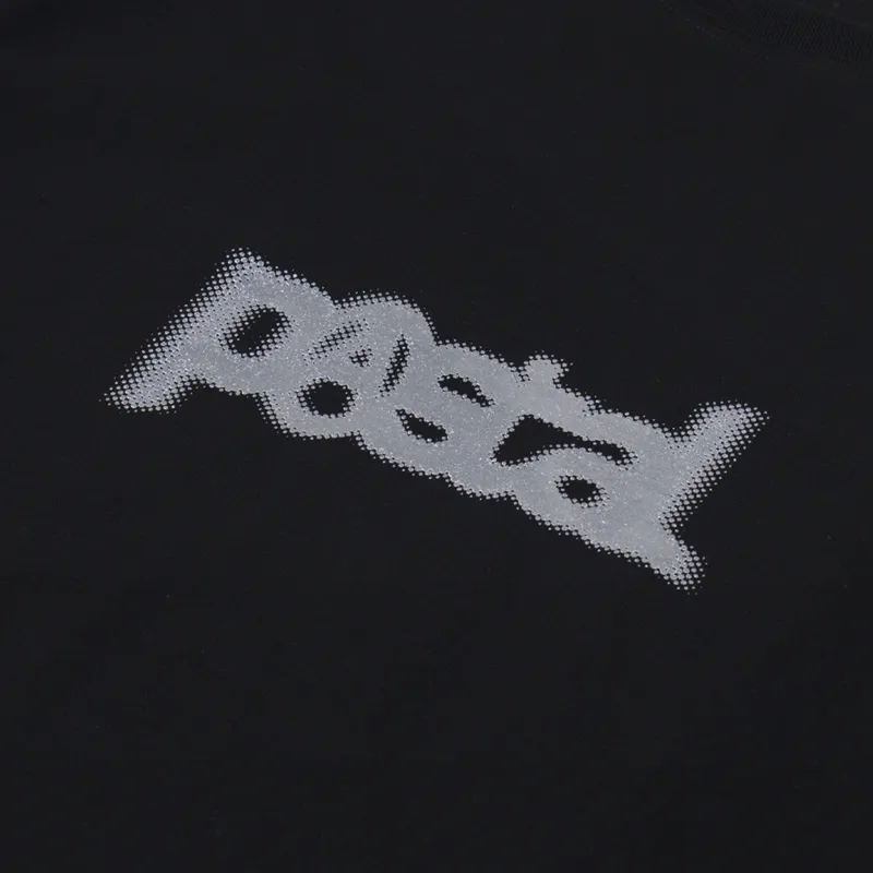 Postal Anarchy Metallic T Shirt Black-2