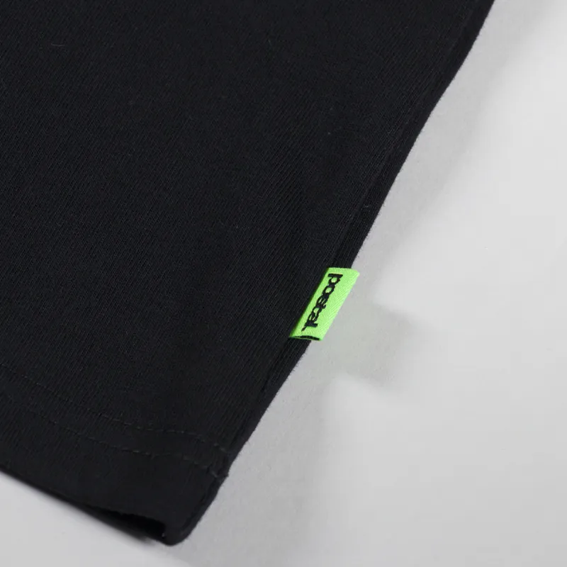 Postal Anarchy Metallic T Shirt Black-3