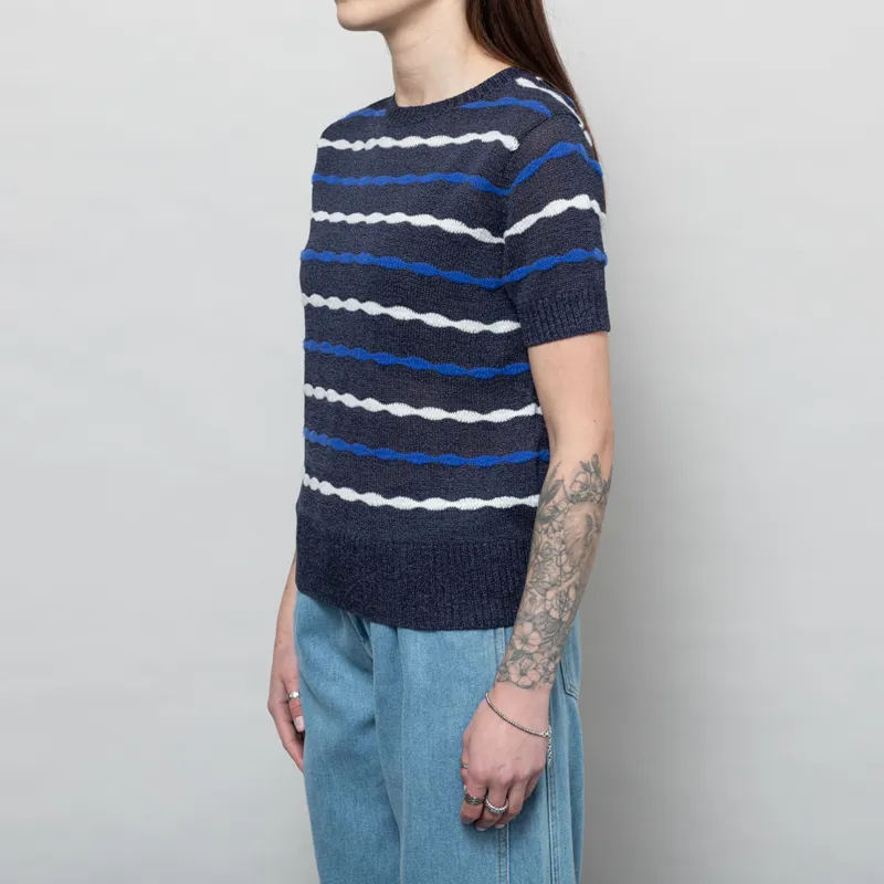 Our Sister Womens Koyo Knit Navy-1