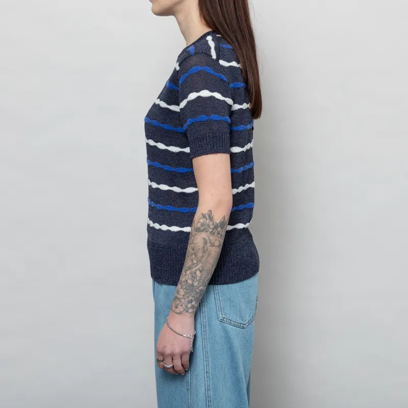 Our Sister Womens Koyo Knit Navy-2