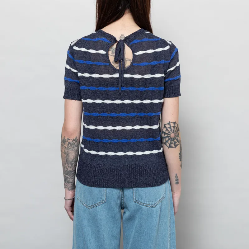 Our Sister Womens Koyo Knit Navy-3