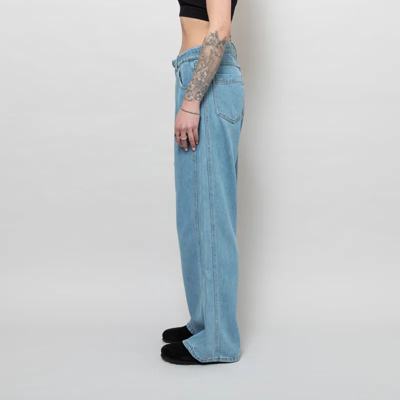 Our Sister Womens Popura Jeans Light Blue-2