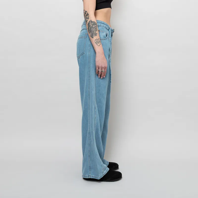 Our Sister Womens Popura Jeans Light Blue-4